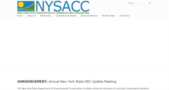 Desktop Screenshot of nysaccny.org